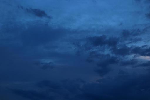 夕空 夕空の写真