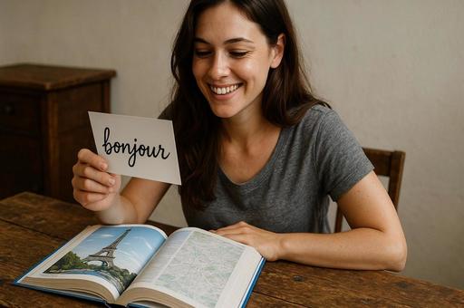 bonjour学習の瞬間の写真