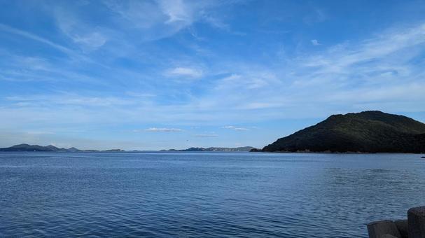 波と雲と 波と雲と 海,波,空の写真素材