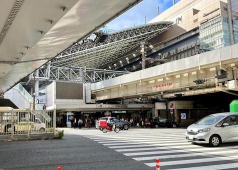 JR大阪駅東側出入口_711C jr大阪駅,出入口,駅の写真素材