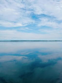 Photo, স্পেকুলার প্রতিফলন, সমুদ্র, খালি, 