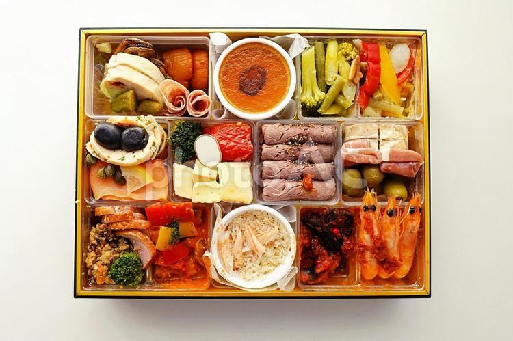 おせち料理、洋風１ おせち,洋風,オードブルの写真素材