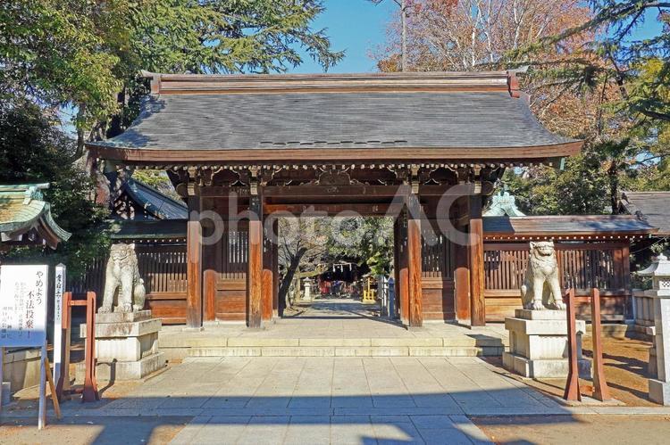 川口神社（川口） 川口神社,素戔嗚尊,菅原道真公の写真素材