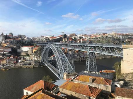 Beautiful cityscape and bridge in Porto, Portugal, JPG Beautiful cityscape and bridge in Porto, Portugal, JPG