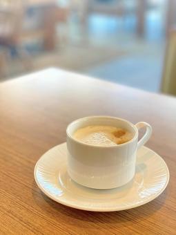 コーヒーカップ カプチーノ コーヒーカップ カプチーノ コーヒー,カフェ,コーヒーカップの写真素材
