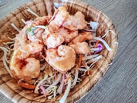 エビマヨサラダ 惣菜 エビマヨサラダ 惣菜の写真