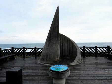 台湾最南端 石碑 台湾最南端 石碑 鵝鑾鼻,台湾旅行,中華の写真素材