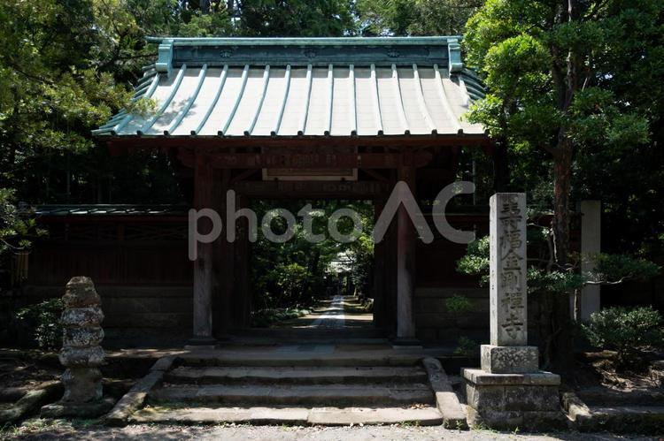 ［神奈川県鎌倉市］寿福寺 鎌倉,寿福寺,総門の写真素材