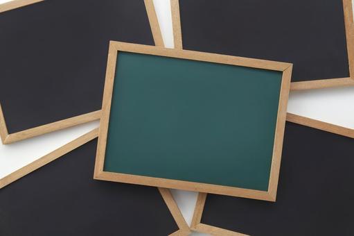 黒板イメージ 黒板,黒,緑の写真素材