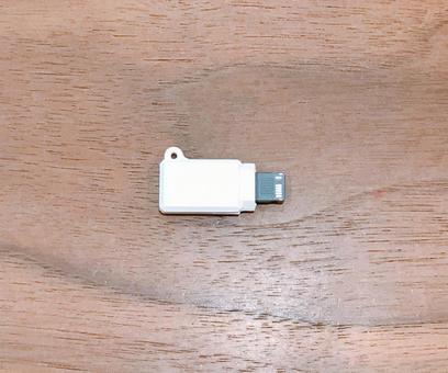 変換アダプタ 変換アダプタ 変換アダプタ,ライトニングコネクタ,コネクタの写真素材