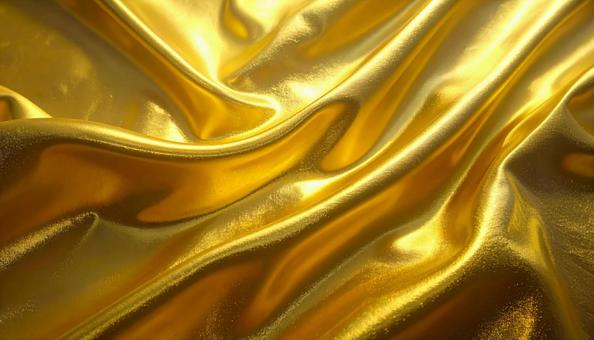 高級感のある金色の生地の写真
