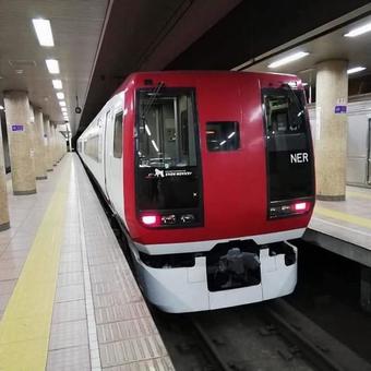 2100系 スノーモンキー 2100系 スノーモンキー 特急列車,スノーモンキー,特急の写真素材