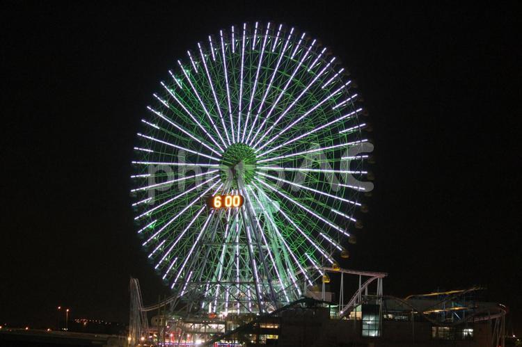 横浜みなとみらい 横浜,みなとみらい,観覧車の写真素材