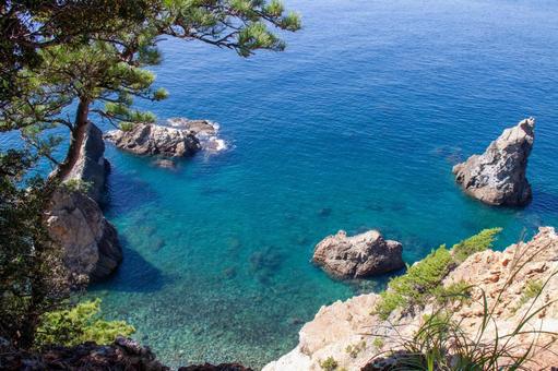西伊豆の風景⑷ 西伊豆の風景⑷ 崖,断崖,海の写真素材