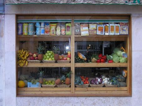 ベネチアの生鮮食料品店 果物 野菜 ベネチアの生鮮食料品店 果物 野菜の写真