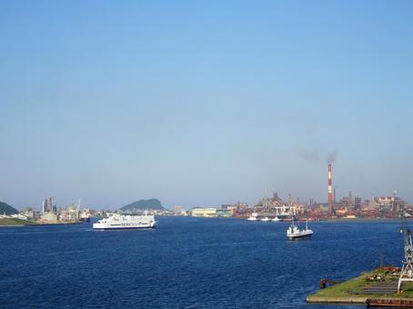 Photo, tsugaru strait ferry, blue mermaid, ferry, 