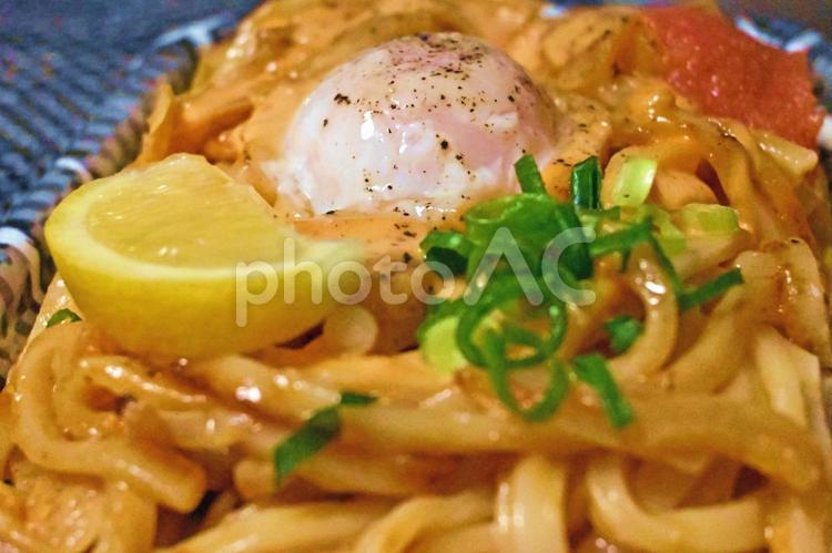 太麺のたらこパスタ パスタ,スパゲッティ,たらこの写真素材