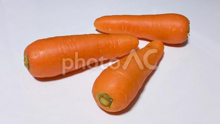 複数のにんじん にんじん,人参,野菜の写真素材
