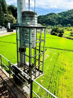 田舎 風景,自然,草の写真素材