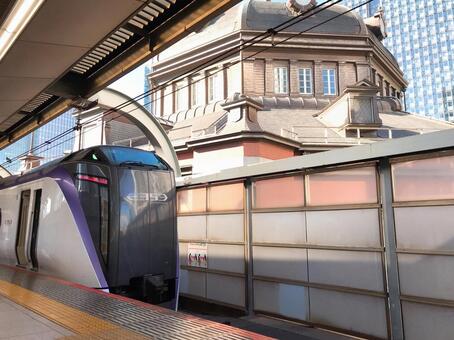 特急あずさ 特急あずさ,電車,鉄道の写真素材