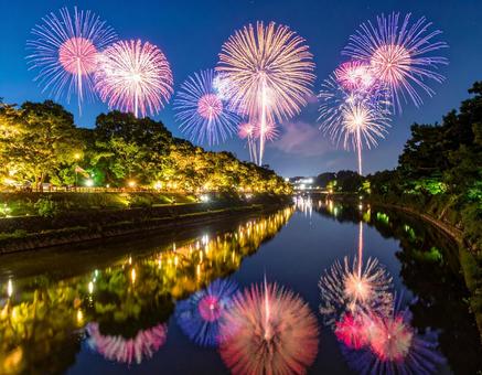 花火大会 花火大会の写真