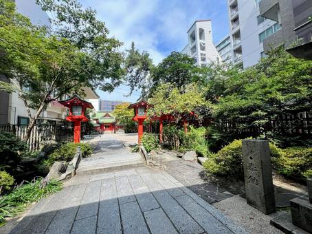 水鏡天満宮 水鏡天満宮 水鏡神社,容見天神,神社の写真素材