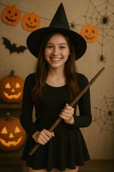 ハロウィン魔法使い仮装 ハロウィン魔法使い仮装の写真