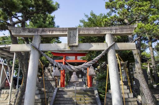 大浜稲荷社 碧南市 大浜稲荷社,碧南市,神社の写真素材