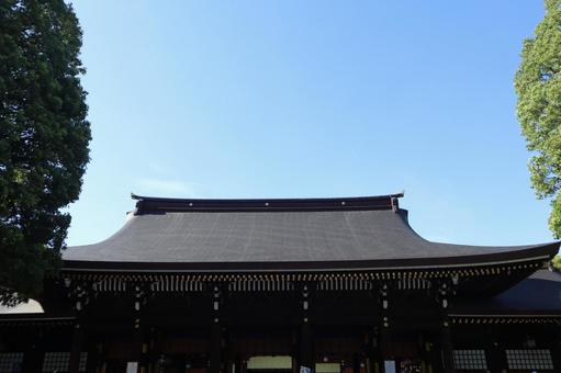 明治神宮　鳥居 明治神宮,パワースポット,鳥居の写真素材