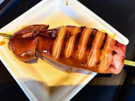 香ばしい松島のイカ焼き 香ばしい松島のイカ焼き イカ焼き,松島,宮城県の写真素材