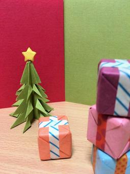 折り紙 クリスマス 折り紙 クリスマスの写真