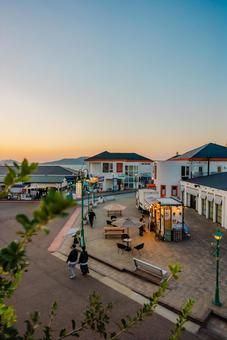 【福岡】シーサイドももち海浜公園 福岡,綺麗,風景の写真素材