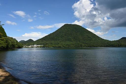 榛名湖と榛名富士 榛名湖と榛名富士の写真