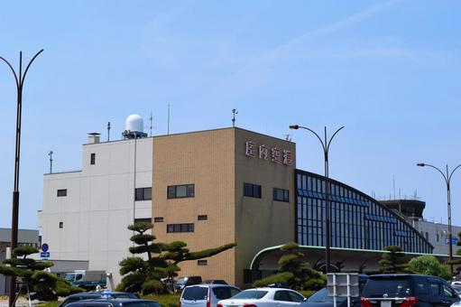 庄内空港(山形県) 庄内空港(山形県) 庄内空港,庄内空港ビル,空港の写真素材