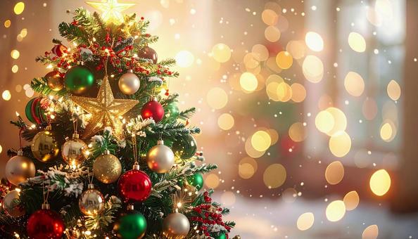 クリスマスツリー クリスマスツリーの写真