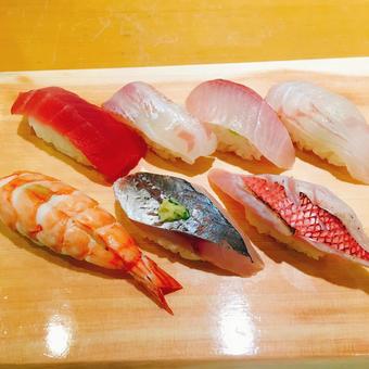 寿司 鮨,鮨屋,お鮨の写真素材