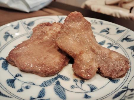 牛タン 牛タン,タン,タン塩の写真素材