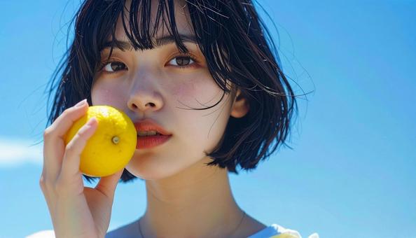 夏はレモンを丸かじり 夏はレモンを丸かじりの写真