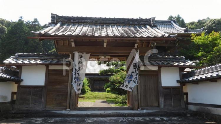 禅幢寺　竹中半兵衛の菩提寺　岐阜県 禅幢寺,竹中半兵衛,菩提寺の写真素材