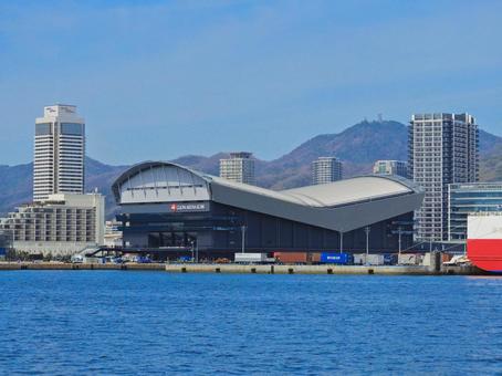 お散歩神戸 ジーライオン アリーナ神戸 ジーライオンアリーナ神戸,glionarenakobe,totteiの写真素材
