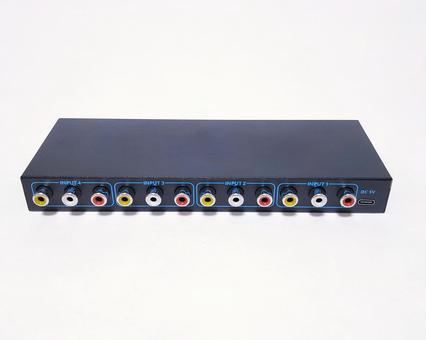 Photo, 4x3, rca, splitter, 
