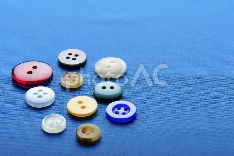 カラフルなたくさんのボタン いっぱい,かわいい,たくさんの写真素材