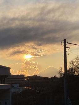 夕焼け 夕焼けの写真