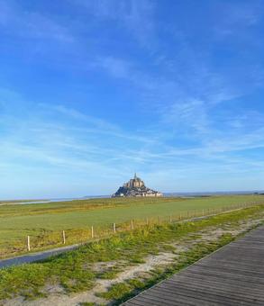 モンサンミッシェル モンサンミッシェルの写真