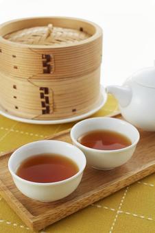 飲茶セット 飲茶セット 飲茶セット,飲茶,点心の写真素材