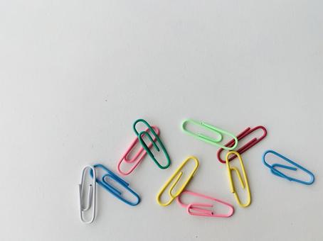 クリップ(1) クリップ(1) クリップ,文房具,ステーショナリーの写真素材