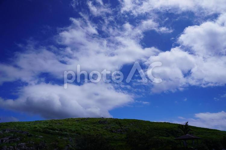 自然の風景 自然,平尾台,風景の写真素材