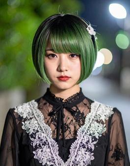 地雷系女子・憂鬱な深夜の緑子さん 地雷系女子・憂鬱な深夜の緑子さんの写真