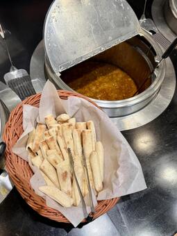 インドカレー　スープジャー インドカレー,煮込み,ナンの写真素材