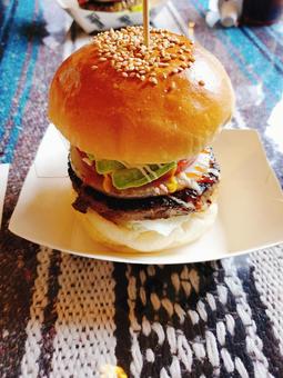 ハンバーガー ハンバーガーの写真